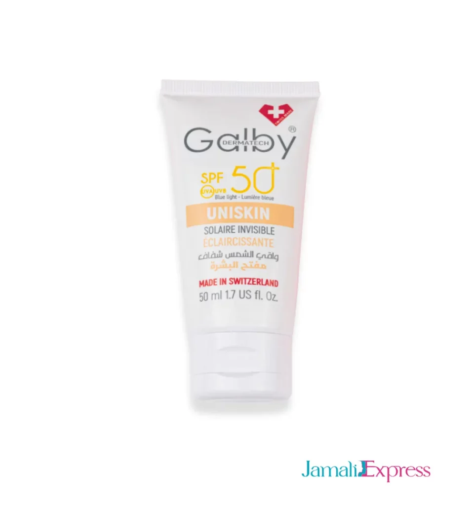 UNISKIN Crème Solaire Éclaircissante SPF50+ GALBY DERMATECH
