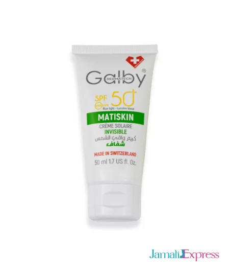 MATISKIN Crème Solaire Invisible SPF 50+ Galby Dermatech
