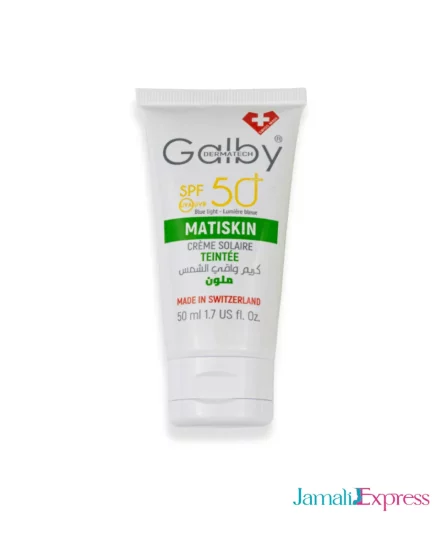 MATISKIN Crème Solaire Teintée SPF 50+ Galby Dermatech