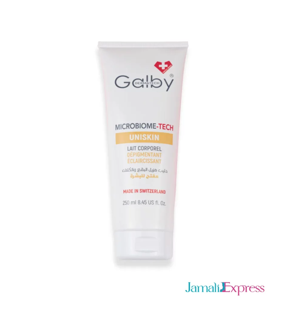 UNISKIN Lait Corporel Dépigmentant Eclaircissant Galby Dermatech