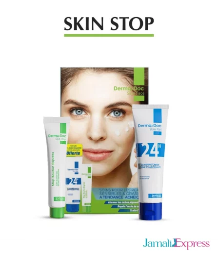 Dermadoc Stop Bouton Express 15ml + Creme Eclaircissante 50ml Offerte