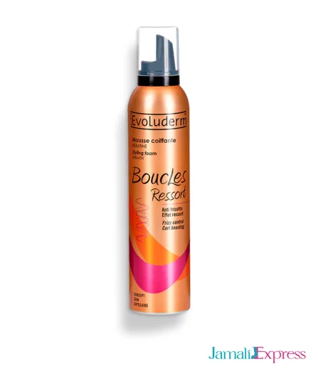 Boucles Ressort Mousse Coiffante Kératine 250ML
