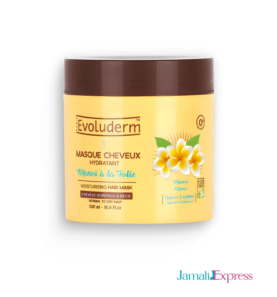 Masque Cheveux Hydratant Monoï à la Folie 500ML