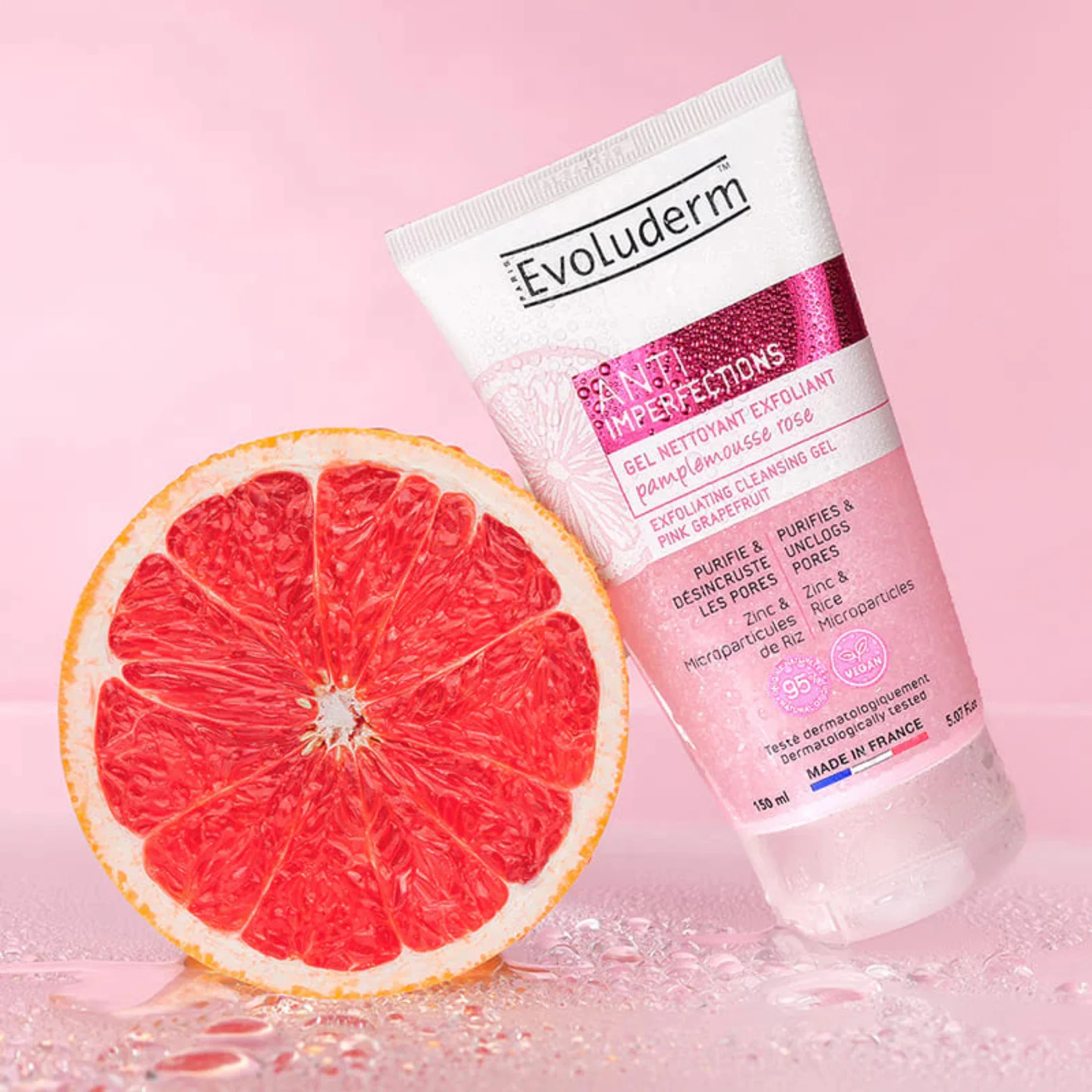 Gel Nettoyant Exfoliant Anti-Imperfections 150ML – Image 3